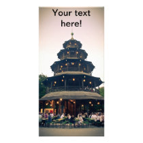 English Garden tower, Munchen Photo Cards
