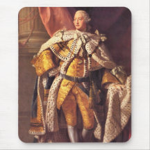 English King George III by Studio of Allan Ramsay Mousepad