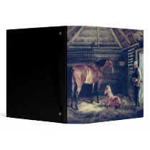 English Mare With Her Foals, 1833 Binders