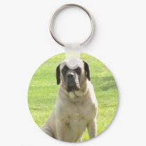 English Mastiff Keychain by ElegantMemories English Mastiff Keychain