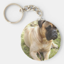 English Mastiff Keychain