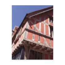 English Medieval House Postcard by Lynn_Ede English Medieval House Postcard