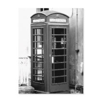 English Phone Cabin postcards by KristensDesigns English Phone Cabin postcards