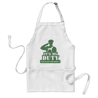 English Pointer Apron by Pawdboy