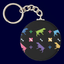 English Pointer keychains