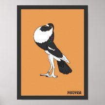 English Pouter Print