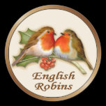 English Robins stickers