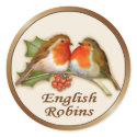 English Robins stickers by Spice English Robins stickers