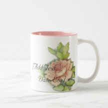 English Rose Mug-Customize