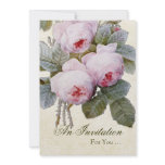 English Rose Retirement Party Personalized Invitation