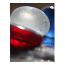 English Sea glass Postcard