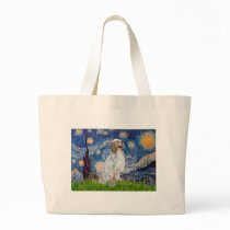 English Setter 1 - Starry Night bags by masterpiecedogs English Setter 1 - Starry Night bags