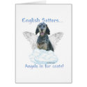 English Setter Angel cards by GreyWolfCreation English Setter Angel cards
