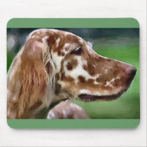 English Setter Art Gifts mousepads
