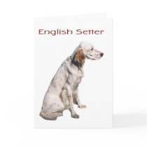 English Setter cards by Ella English Setter cards