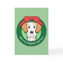 English Setter Christmas cards by dogcartoons English Setter Christmas cards