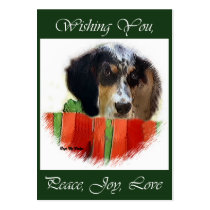 English Setter Christmas Gifts business cards by DogsByDezign English Setter Christmas Gifts business cards