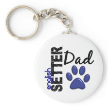 English Setter Dad 2 Keychains