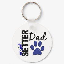 English Setter Dad 2 keychains