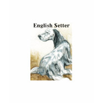 "English Setter" Dog Art Shirt