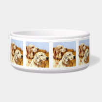 English Setter Dog Bowl pet bowls