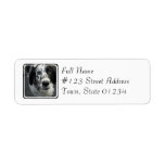 English Setter Dog Mailing Label