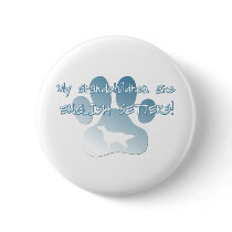 English Setter Grandchildren buttons by MenagerieMayhem English Setter Grandchildren buttons