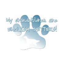 English Setter Grandchildren t-shirts by MenagerieMayhem English Setter Grandchildren t-shirts
