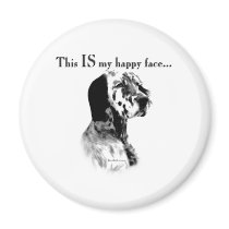 English Setter Happy Face - Magnet