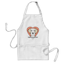 English Setter Lover aprons by dogcartoons English Setter Lover aprons