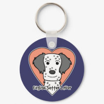 English Setter Lover keychains