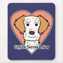 English Setter Lover mousepads