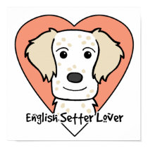 English Setter Lover posters