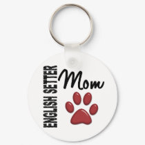 English Setter Mom 2 keychains