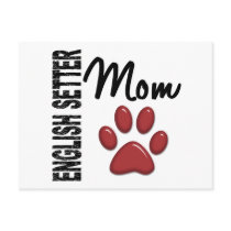 English Setter Mom 2 postcards