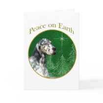 English Setter Peace cards by GreyWolfCreation English Setter Peace cards