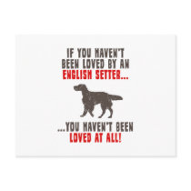 English Setter postcards