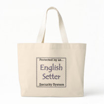 English Setter Security System bags by GreyWolfCreation English Setter Security System bags