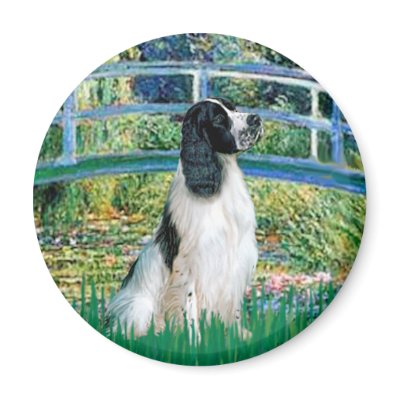 English Springer 7 - Bridge Magnets by masterpiecedogs