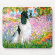 English Springer 7 - Garden Mouse Mat