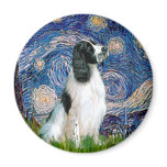 English Springer 7 - Starry Night Magnets