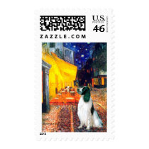 English Springer 7 - Terrace Cafe Postage Stamps