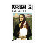 English Springer (Liv2) - Mona Lisa postage