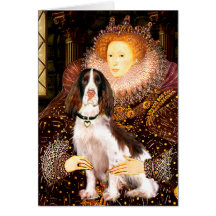 English Springer (Liv) - Queen Card