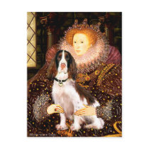 English Springer (Liv) - Queen postcards by masterpiecedogs English Springer (Liv) - Queen postcards