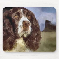 English Springer Spaniel Art Gifts mousepads