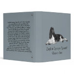 English Springer Spaniel Binder