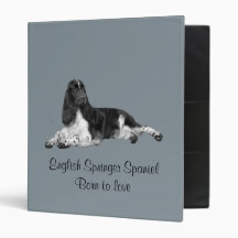 English Springer Spaniel Binder