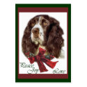 English Springer Spaniel Christmas Gifts business cards by DogsByDezign English Springer Spaniel Christmas Gifts business cards