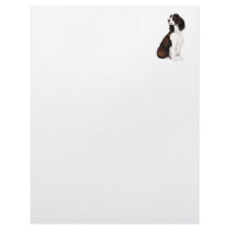 English Springer Spaniel Dog Art Letterhead